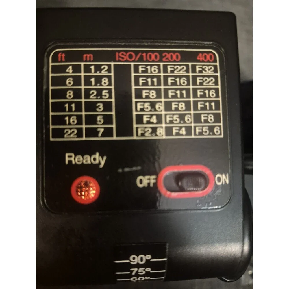 Canon Nokina NK-8080 Motor Drive Red Eye Reduction w/Bag Tested and Working.